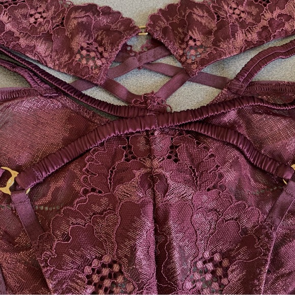 LOVE Vera Merlot colored crouchless undergarment - Picture 2 of 9